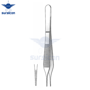 Pinzas Micro Adson de 15 cm (6 Pulgadas), Pinzas Quirúrgicas de Acero Inoxidable de Primera Calidad para Microcirugía, Cirugía Plástica y Cirugía General - Product Image 4