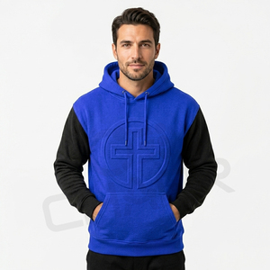 Sudadera con Capucha Personalizada con Relieve, Sudadera Extra Grande de Algodón de Alta Calidad, Logotipo Personalizado, Impresión 3D, Sudaderas Urbanas para Hombre y Mujer - Product Image 1