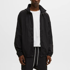 Ensemble coupe-vent deux pièces sur mesure fabriqué en usine 2025 avec veste courte en polyester et nylon pour garçon - Product Image 5