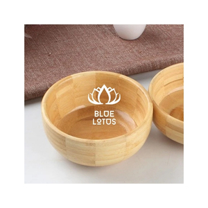 TOP SELLING Bamboo Bowl Clean Safe Eco Friendly Tableware for Serving Rice, Snack and Catering Portions with Smooth Bamboo Mater - Product Image 1