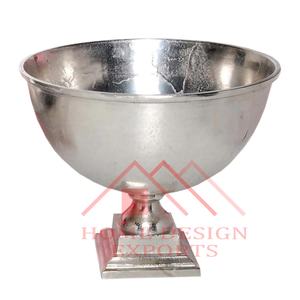 Grand seau à glace en aluminium pour boissons Cuvette à vendre Seau à glace à champagne nickelé de qualité supérieure pour bar et fête/métal - Product Image 2