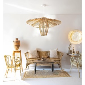 Bamboo Wood Eco-Friendly <b>Rattan</b> <b>Lanterns</b> Wholesale | Handcrafted Natural Dcor - Product Image 2