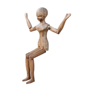 Mannequin d'artiste en bois sculpté à la main, modèle à pose réglable pour la pratique du dessin et de la sculpture, fournitures artistiques - Product Image 4