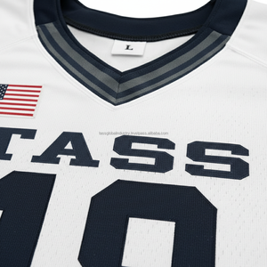 Uniforme de Fútbol Americano Femenino, Impreso y Personalizado, Venta al Por Mayor OEM - Product Image 3