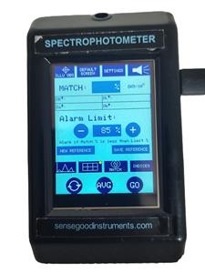 Spectrophotomètre numérique portable Sensegood pour la mesure de la couleur des surfaces, grande ouverture de 28 mm, haute précision, OEM - Product Image 5