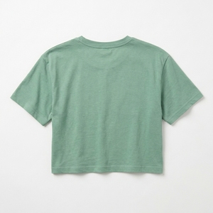 T-shirt court pour femme, manches courtes, coton, décontracté, streetwear, mode estivale, logo personnalisé OEM, fournisseur en gros, t-shirt doux et respirant - Product Image 5