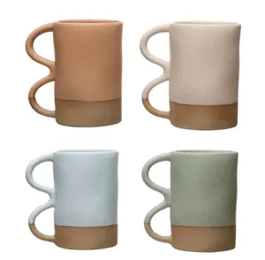 Taza de Café de Cerámica Moderna y Ecológica, Apta para Lavavajillas, Suministro al por Mayor para Cafeterías, Restaurantes, Regalos y Recuerdos, Hecha a Mano - Product Image 1