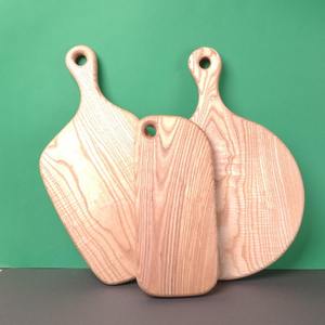 Planche à découper double face en bois d'acacia personnalisée, bloc de découpe en bois massif avec fonction antibactérienne pour la cuisine - Product Image 5