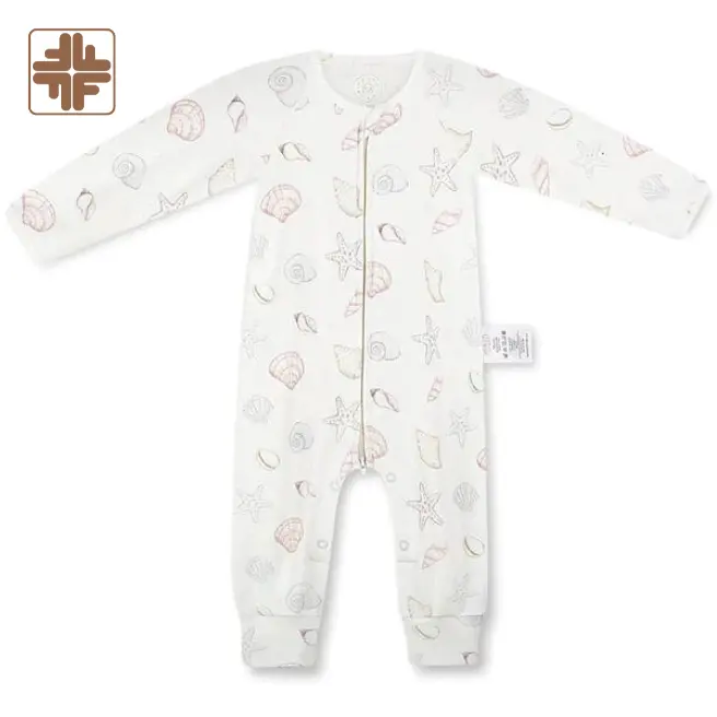 western design print children baby pajamas jumpsuit rompers outfits