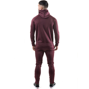 <b>Mens</b> Heavyweight 470 Gsm Full-zip Hoodie amp Baggy Sweatpants Set 100% Cotton Puff Print Logo Boxy Fit Bulk Purchase Available - Product Image 3