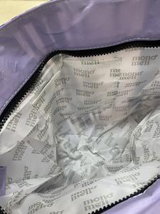 Sac fourre-tout personnalisable en PP non tissé bleu, tendance, avec fermeture éclair, design en tissu rayé coloré, pour ordinateur portable, usage quotidien - Product Image 2