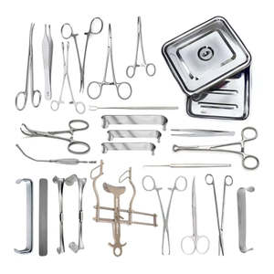 Juego de Instrumentos Quirúrgicos de Acero Inoxidable de Alta Calidad, Venta Caliente, Suministros OEM, Juego de Instrumentos de Cirugía Básica y Mayor por Surgiright - Product Image 1