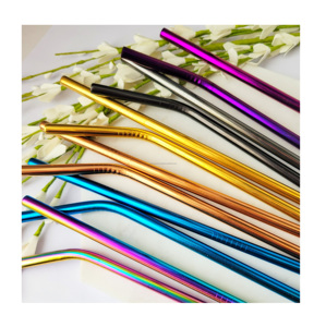 Durable Luxury Stainless Steel <b>Straws</b>-Eco-Friendly <b>for</b> Everyday Use and Green Living - Product Image 2