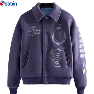 Chaqueta Varsity, Chaquetas Bomber de Alta Calidad para Hombre, Chaqueta de Béisbol con Letras Bordadas Personalizadas en la Parte Delantera, Logos DTF, Parches, con Calefacción - Product Image 5