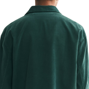 Chemise en flanelle coupe droite surdimensionnée pour homme, décontractée, à boutons, à manches longues, à carreaux, style streetwear, vente en gros - Product Image 4