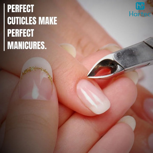 Coupe-ongles professionnel en acier inoxydable, pince à cuticules avec ressort spiralé robuste, outil de manucure pour salon - Product Image 6