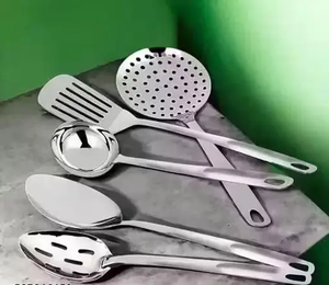 Stainless Steel <b>Cooking</b> Spoon <b>Set</b> Nonstick Design Kitchen <b>Utensils</b> <b>Cooking</b> for Dishwasher At Acceptable price - Product Image 2