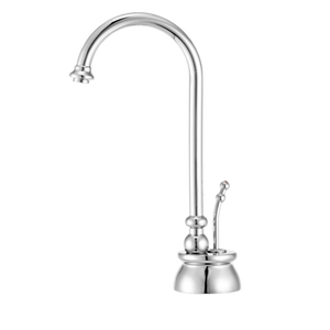 Robinet de cuisine moderne FFB1020 en laiton sans plomb, chromé, avec design écologique, pour eau potable et eau chaude - Product Image 4