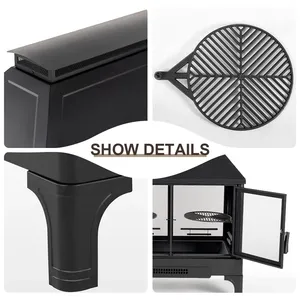 Brasero populaire fait main en acier inoxydable pour barbecue et chauffage extérieur de jardin - Product Image 5