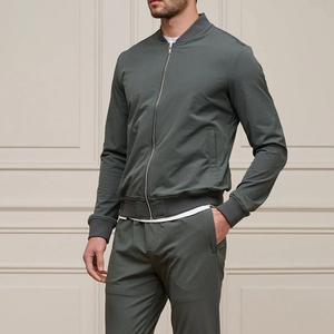 Vestes bomber pour hommes, prix de gros, meilleures ventes, couleur unie, légères, pour adultes. - Product Image 2