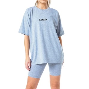 Conjunto de dos piezas, conjunto de camisa corta personalizado para mujer, chándal deportivo transpirable de verano de manga corta, conjunto de camisa corta 2026 - Product Image 1
