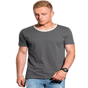 T-shirts pour hommes en coton 100% de haute qualité, personnalisables avec impression de logo, impression numérique, coupe unisexe classique, pour la vente en gros mondiale - Product Image 4