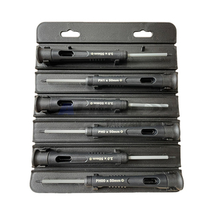 TAIWAN CALIBRE 6pc Precision <b>Screwdriver</b> Set with Foldable Hexagonal Roll - Product Image 1
