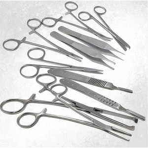 Juego de Instrumentos Quirúrgicos Menores de 10 Piezas, Kit de Instrumentos Quirúrgicos de Acero Inoxidable, Juego de Instrumentos de Cirugía General - Product Image 5