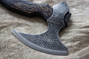 Custom Handmade Industrial DIY <b>Axe</b> Head Carbon Steel Blade Wood <b>Handle</b> 18in Overall Length 3Lb Weight Survival - Product Image 2