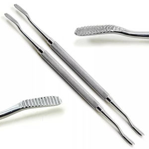 High Quality 2 Pcs Dental Bone File 12 and 45 Double Ended Stainless Steel Surgical Instruments CE Approved By Grip Surgical - Product Image 2