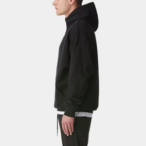 Custom Made Zipper Hoodies Streetwear Quick dry Breathable Lightweight <b>100</b>% Cotton Material Customised Logo 2026 - Product Image 2