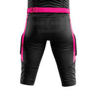 Nuevo Estilo de Uniforme de Fútbol Americano Transpirable de Color Liso, 100% Poliéster, Conjuntos de Uniformes de Fútbol Personalizables Hechos en Pakistán
