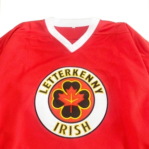 Camisetas de Hockey del Equipo de EE. UU., Ropa Deportiva Personalizada, Ropa de Hockey sobre Hielo Estampada, 100% Poliéster de Secado Rápido, Proveedor de Colores Personalizados - Product Image 4