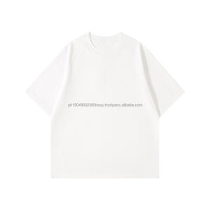 เสื้อยืดคุณภาพสูง 100% ผ้าฝ้าย พร้อมโลโก้ พิมพ์โลโก้ตามสั่ง เสื้อยืดเรียบๆ แบบยูนิเซ็กซ์ ไซส์พลัส เสื้อยืดผู้ชาย - Product Image 6