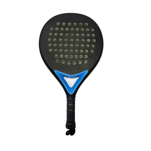 Raqueta de Pádel Redonda de Superficie Sólida Mate de Carbono 12K con Núcleo de Eva Suave - Product Image 1