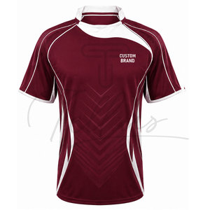 Maillots de rugby pour adultes de qualité supérieure, respirants, à séchage rapide, vêtements d'équipe, maillot de rugby pour hommes, OEM ODM, maillots de rugby pour hommes - Product Image 1