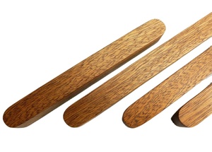 มือจับตู้ไม้กันน้ำคุณภาพสูง ดีไซน์คลาสสิกผสมผสานความทันสมัย งานฝีมือขัดเงาจากไม้ธรรมชาติ ดีไซน์สวยงาม - Product Image 3