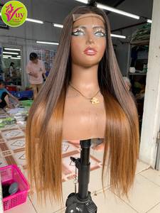 Perruque en cheveux humains vietnamiens 100% naturels, lisses comme des baguettes, toutes couleurs, prix bas, directement de l'usine - Product Image 4