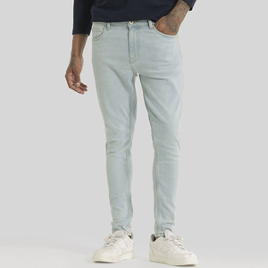 Wholesale <b>Men</b> Denim <b>Jeans</b> Premium Quality Quick Dry Breathable Lightweight Pants Pakistan Supplier - Product Image 1