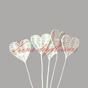 ZENX ช่อดอกไม้แห้งอินเดียรักษ์โลก รูปหัวใจ สำหรับตกแต่งบ้าน Lata214 ใช้ได้ทั้งภายใน/ภายนอกอาคาร สวยงามน่าทึ่ง - Product Image 5