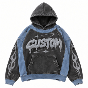 <b>Mens</b> <b>Hoodie</b> <b>Red</b> <b>hoodie</b> heavyweight fleece wholesale <b>hoodie</b> <b>for</b> US boutique retailers with private label Wholesale Rate OEM - Product Image 3