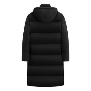 Chaqueta Acolchada Extra Larga para Hombre, con Capucha Desmontable, Impermeable, de Nailon, Tallas Grandes, Estilo Casual, Venta al Por Mayor de Fábrica - Product Image 1