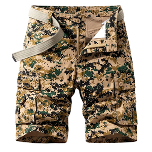 Shorts cargo en toile à prix raisonnable, pour la randonnée en plein air, solides, décontractés, avec plusieurs poches, légers, respirants, séchage rapide, écologiques - Product Image 1