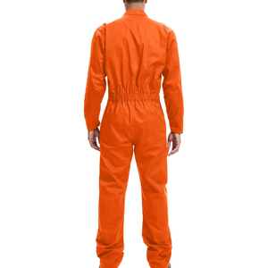 Overol de Trabajo Personalizado al por Mayor con Logotipo y Color Sólido, Diseño Simple, Básico para Hombre, Ligero, Precio Económico - Product Image 2