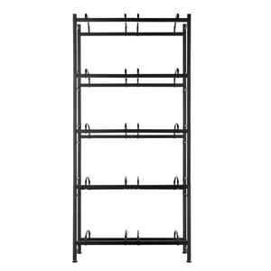 Support pour bouteilles d'eau robuste à 5 niveaux, capacité de 10 bouteilles en double rangée, distributeur d'eau sur pied pour bouteilles de 5 gallons - Product Image 5