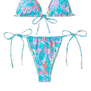 Conjunto de Bikini para Mujer de Material Duradero, Precio al por Mayor, Logotipo/Colores Personalizados, Venta Caliente, Antiarrugas, con Calidad Premium - Product Image 2