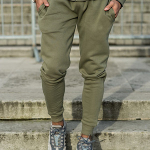 Survêtement de jogging vierge en coton 100% pour marque privée, avec étiquette personnalisée, design professionnel, tendance, grandes tailles - Product Image 5