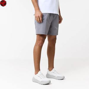Pantalones Cortos Deportivos Transpirables de Secado Rápido para Hombre, Cintura Elástica con Cordón, Material de Poliéster, para Correr, Hacer Ejercicio, Gimnasio - Product Image 5