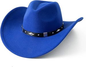 Chapeau Western en Cuir pour Homme Style Cowboy Outback à Large Bord, Chapeau de Brousse en Cuir Pleine Fleur Premium, Tendance Marché USA Europe Top 2026 - Product Image 2