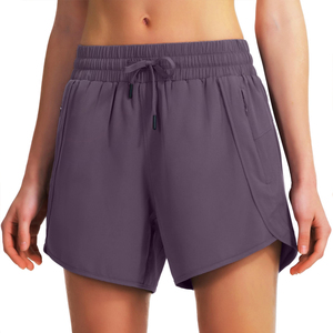 Shorts de Cintura Alta para Mujer, Hechos con Tela Suave, para Uso Casual, del Mejor Fabricante de Ropa, Shorts Casuales para Dama en Color Sólido - Product Image 1
